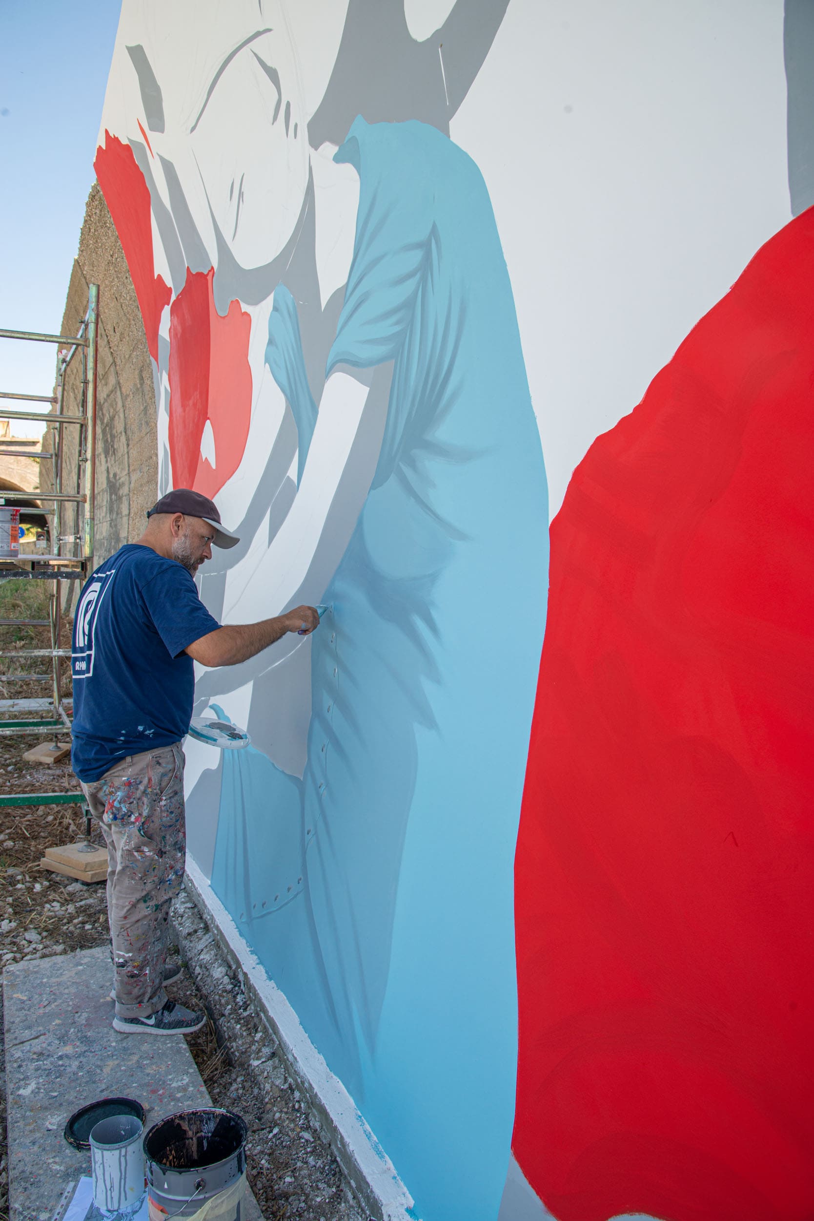 Millo Dalle Radici al Fiore - Murales per Art Bike Run 2022