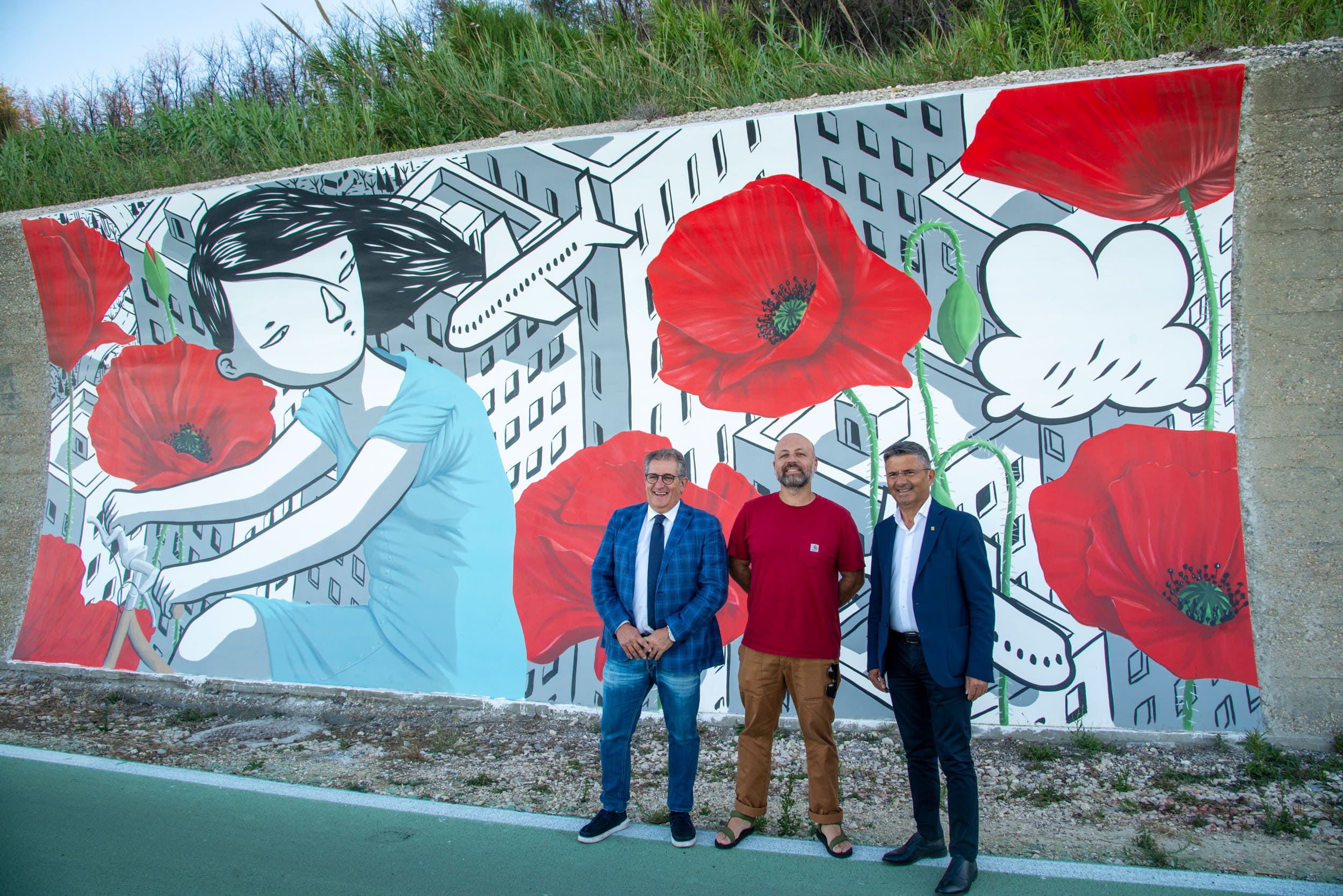 Millo Dalle Radici al Fiore - Murales per Art Bike Run 2022