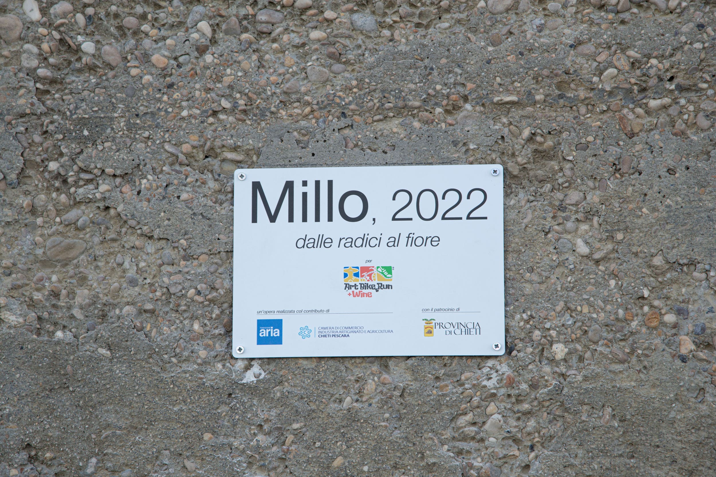 Millo Dalle Radici al Fiore - Murales per Art Bike Run 2022