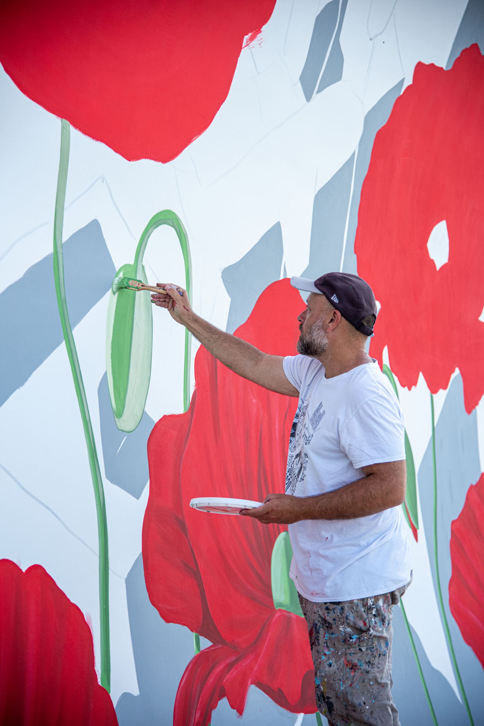 Millo Dalle Radici al Fiore - Murales per Art Bike Run 2022
