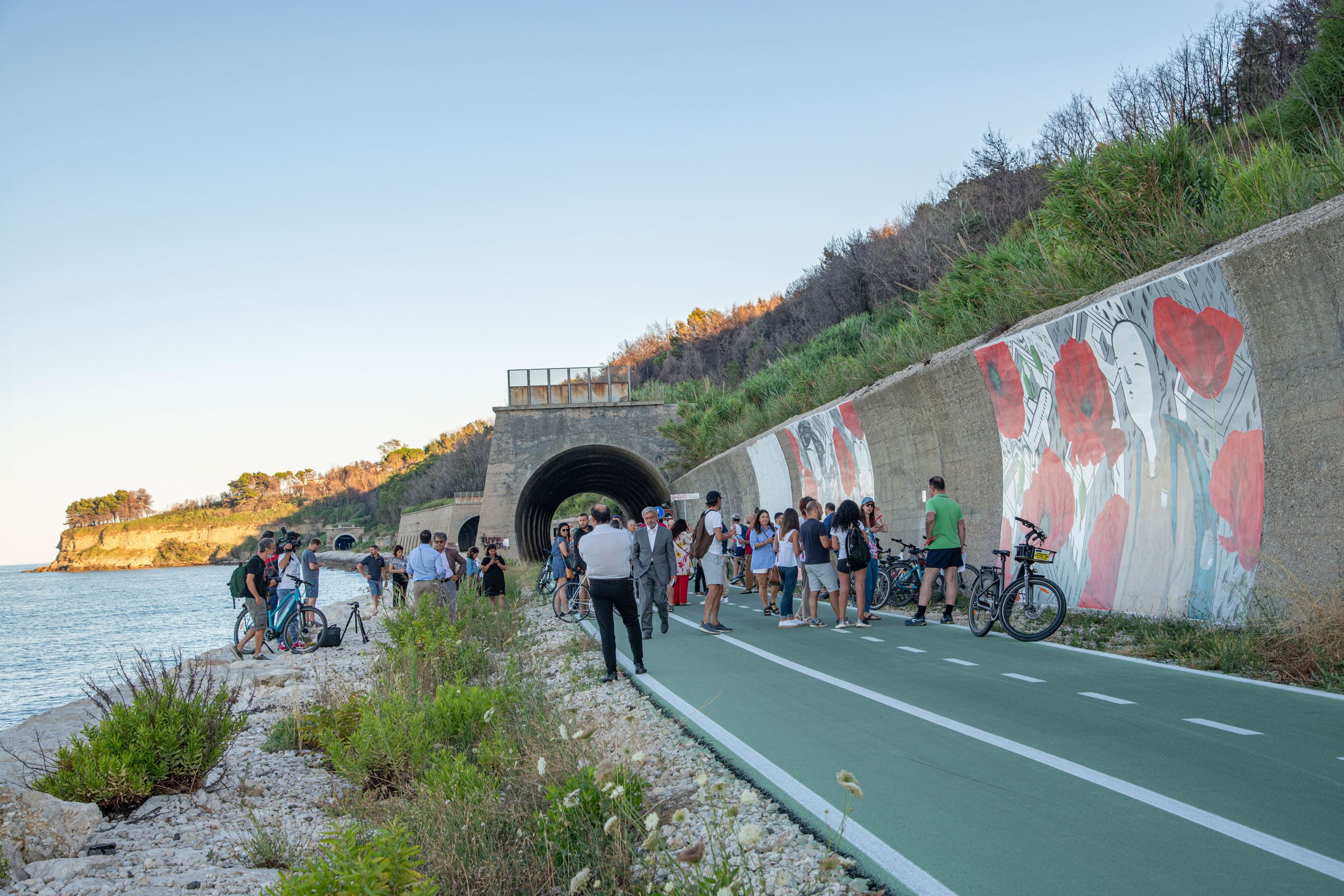 Millo Dalle Radici al Fiore - Murales per Art Bike Run 2022