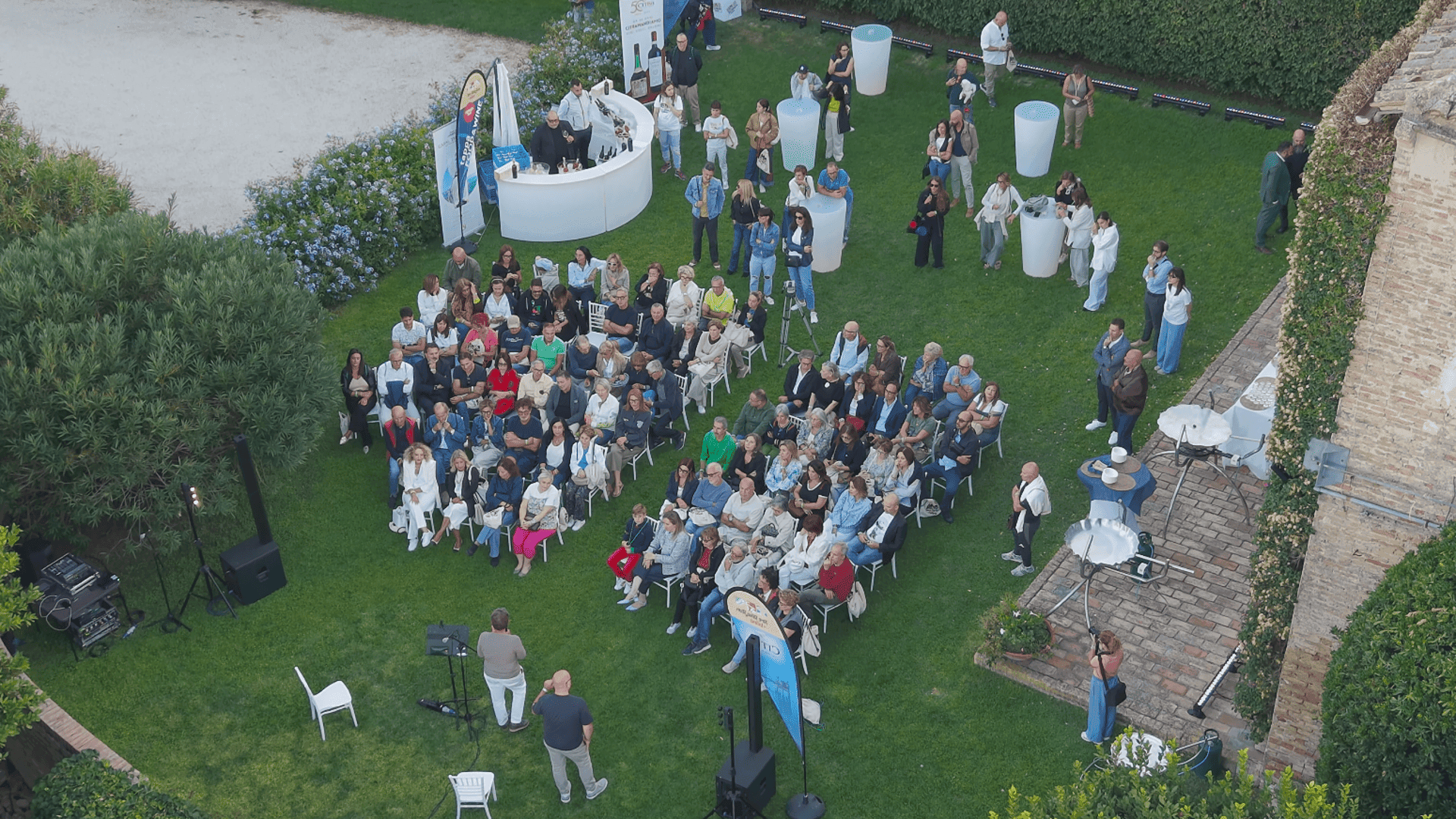Convento Michetti – drone – Art Bike and Run + Wine